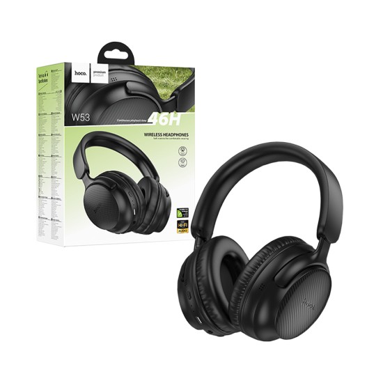 Hoco Wireless Headphone W53 Tone Black